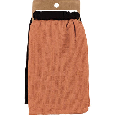 Grow With The Flow Kitchen Towel Set | Cotton Plant Design Tea Dish