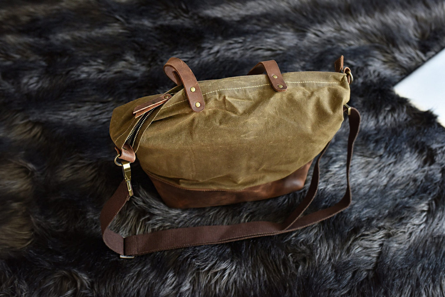 Boyfriend Canvas Tote