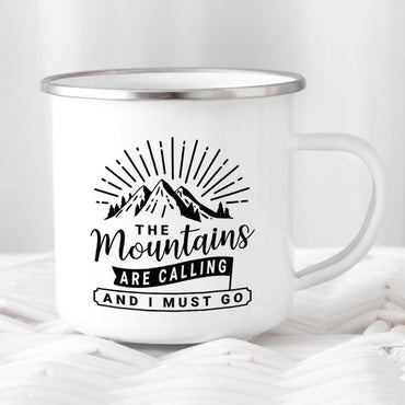 Mountain Mug Enamel Mug
