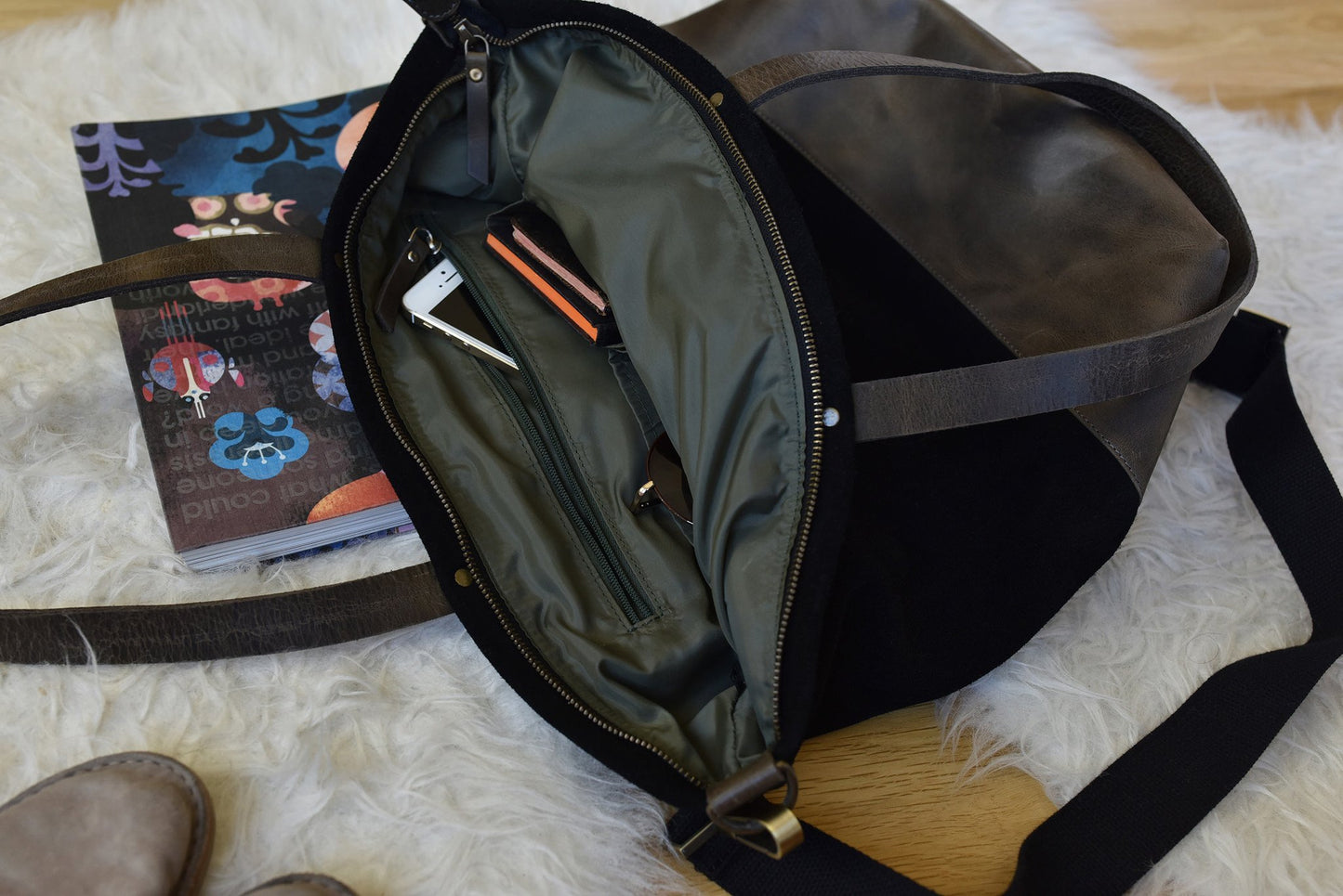 Boyfriend Canvas Tote