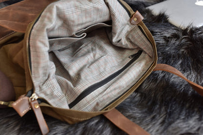 Boyfriend Canvas Tote