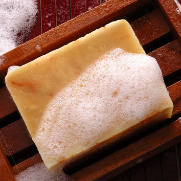 Cherry Almond Handmade Shaving Soap