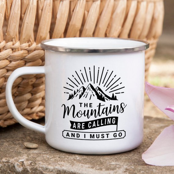Mountain Mug Enamel Mug