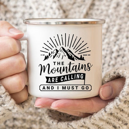 Mountain Mug Enamel Mug