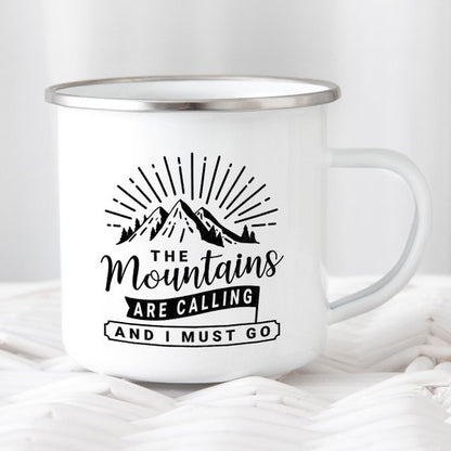 Mountain Mug Enamel Mug