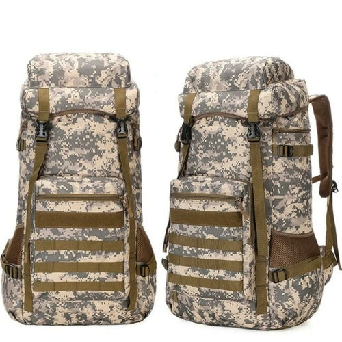 Waterproof Outdoor Camping / Military Backpack - 70L