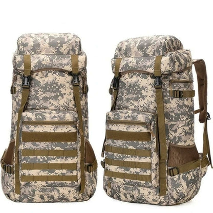 Waterproof Outdoor Camping / Military Backpack - 70L