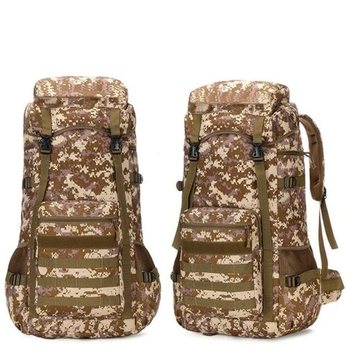 Waterproof Outdoor Camping / Military Backpack - 70L
